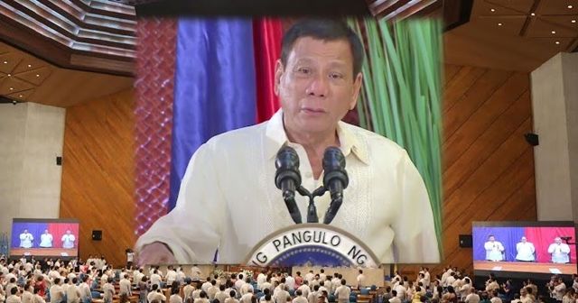 Transcript of President Duterte's 1st SONA