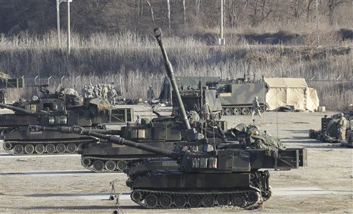 S. Korea-US Military Drill Shadowed By N. Korea Threats