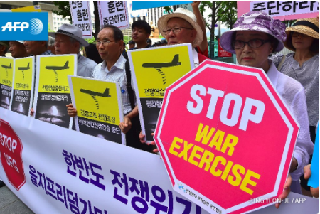 South Korea-US military drill shadowed by N. Korea threats