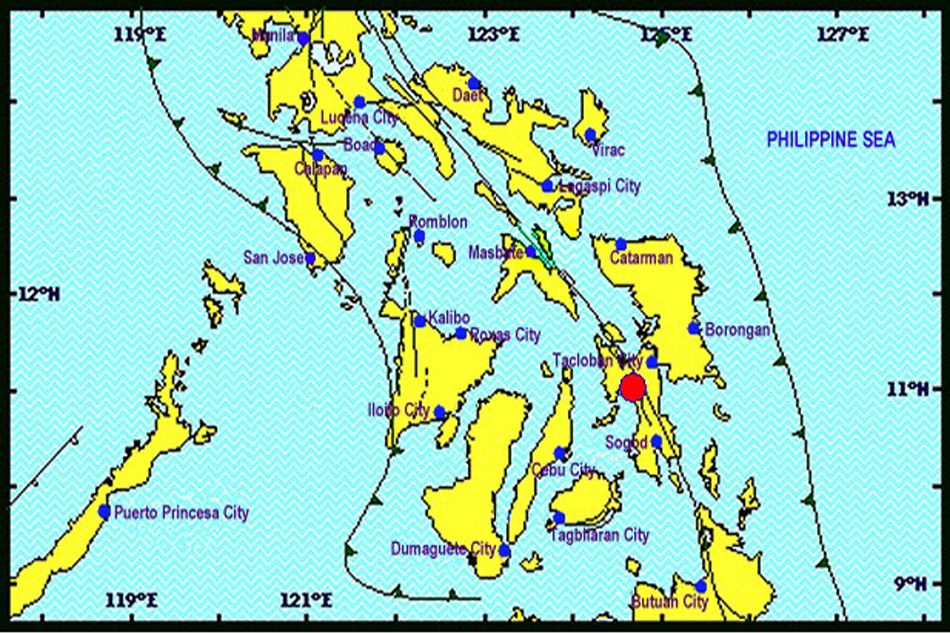 Magnitude 5.4 aftershock hits Leyte