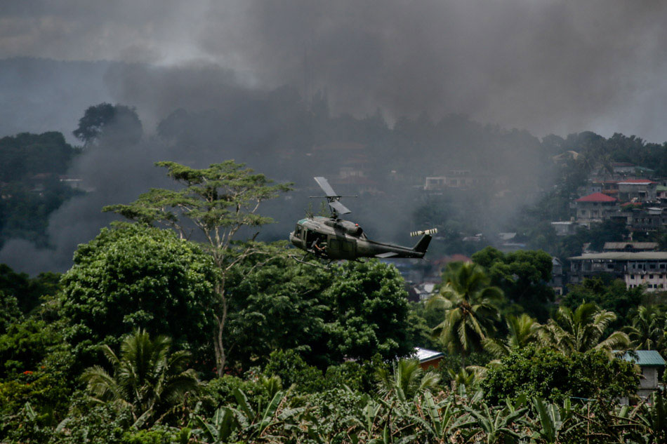MILITARY: No stopping Marawi air strikes to flush out remaining 80 terrorists
