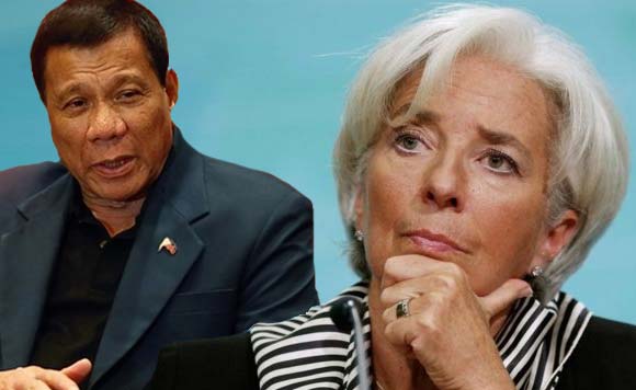 Duterte jokes about IMF chief Christine Lagarde: Kiss her in a corner, she’ll change her mind