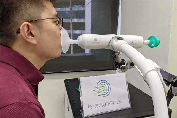 Singapore approves COVID breath test