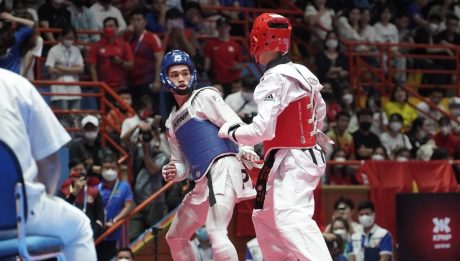 Philippines’ Kurt Barbosa retains taekwondo gold